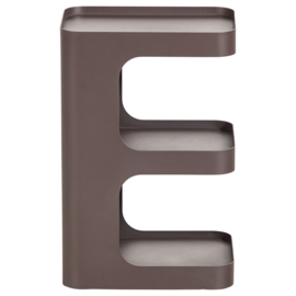 377999-D | Vire bijzettafel - metaal donkerbruin | WOOOD