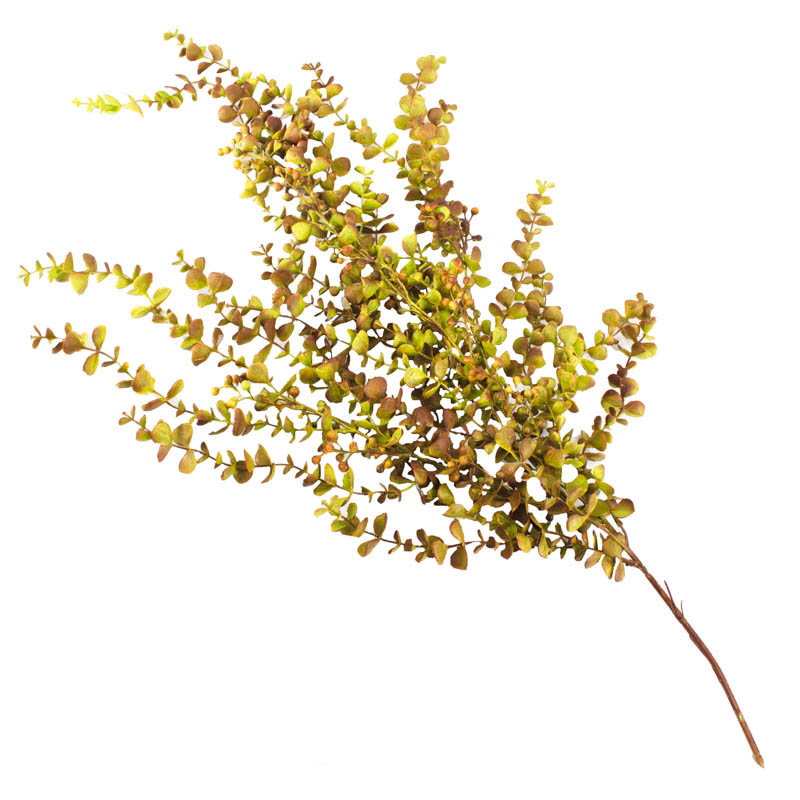 BZ7242 | Kunsttak eucalyptus hangend - mustard | HomeBound by KY