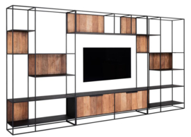CS 606160 | Cosmo TV meubel muurelement - 4 deuren | DTP Home