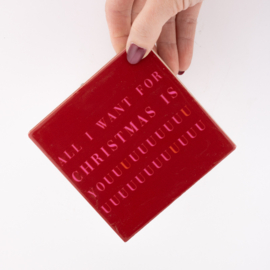 TE3084 | Tegeltje all I want for christmas | HomeBound by KY - Wordt verwacht!