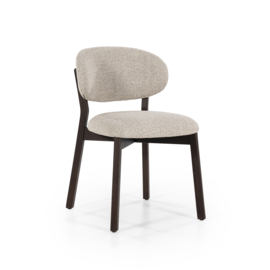 96255 | Stoel Mikky - bruin/taupe | Eleonora