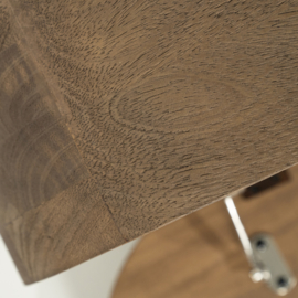 96422 | Salontafel King 130x60x31 - bruin | Eleonora