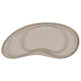 DB1383 | Metalen dienblad kidney XS - glossy sand | HomeBound by KY