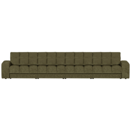 379011-G | Second date 4-zits bank - velvet groen | WOOOD