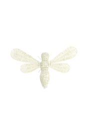 7615043 | Ornament 29x26,5x6 cm CICADA - crème | Light & Living