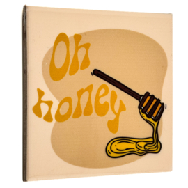 TE2736 | Tegeltje oh honey | HomeBound by KY