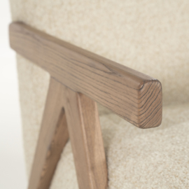 96316 | Fauteuil Francis - beige Flou | Eleonora