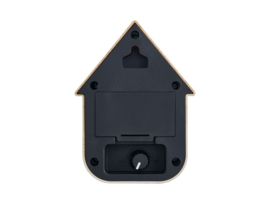 KA6095WD | Sound box modern cuckoo - light wood | Karlsson by Present Time