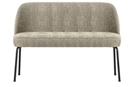 800086-WH | Vogue eetbank - structure velvet wheatfield | BePureHome