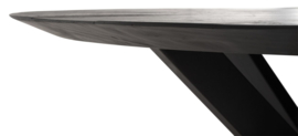 BT 611104 | Timeless Black eettafel Shape Ø130 cm - rond | DTP Home