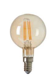 9900480 | LED globe Ø6 cm LIGHT 4W amber E14 | Light & Living