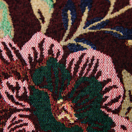TCU0048 | printed cushion, night flower (60x35cm) | HKliving - Eind november verwacht!