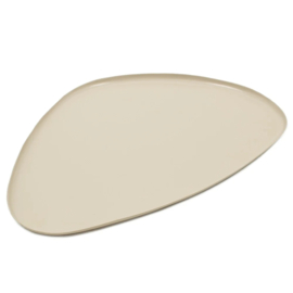 HB7341 | Metalen tray organisch L - sand marble | HomeBound by KY
