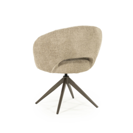 96475 | Stoel Alissa - taupe Oro | Eleonora