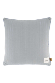 Gestreept kussen 45x45cm - grijsblauw | Zusss - Binnenkort verwacht!