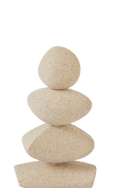 7623282 | Ornament 10,5x7x30 cm MAREVA zand | Light & Living - Binnenkort verwacht!