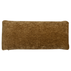 377468-H | Mojo kussen - ribstof honinggeel | WOOOD