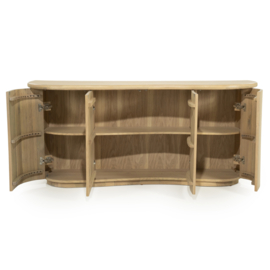 96376 | Dressoir Josh 4-drs. - naturel | Eleonora