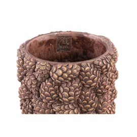 729258 | Coni pot pinecone figure M - dark | PTMD