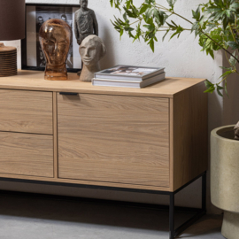 373651-E | Silas tv meubel - eiken decor [fsc] | WOOOD
