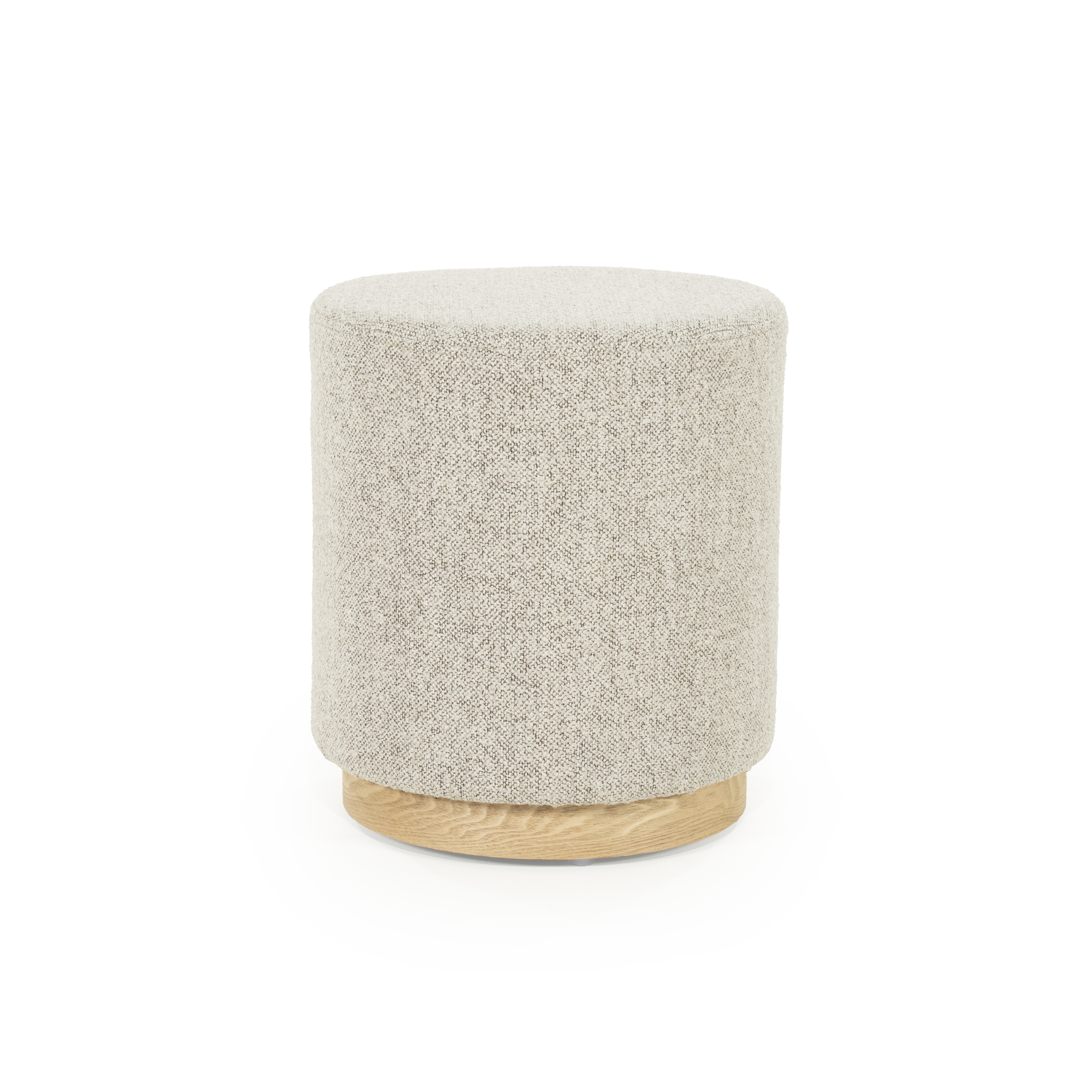 96300 | Poef Avah small - taupe | Eleonora