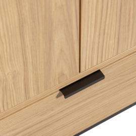373384-E | Silas hoge kast - eiken decor [fsc] | WOOOD