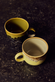 KST0267 | 70s ceramics: tea cups, softness (set of 2) | HKliving - Medio oktober verwacht!