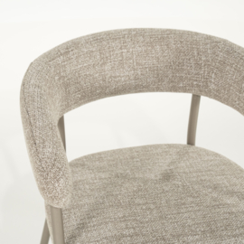 250028 | Stoel Yovi - taupe | By-Boo