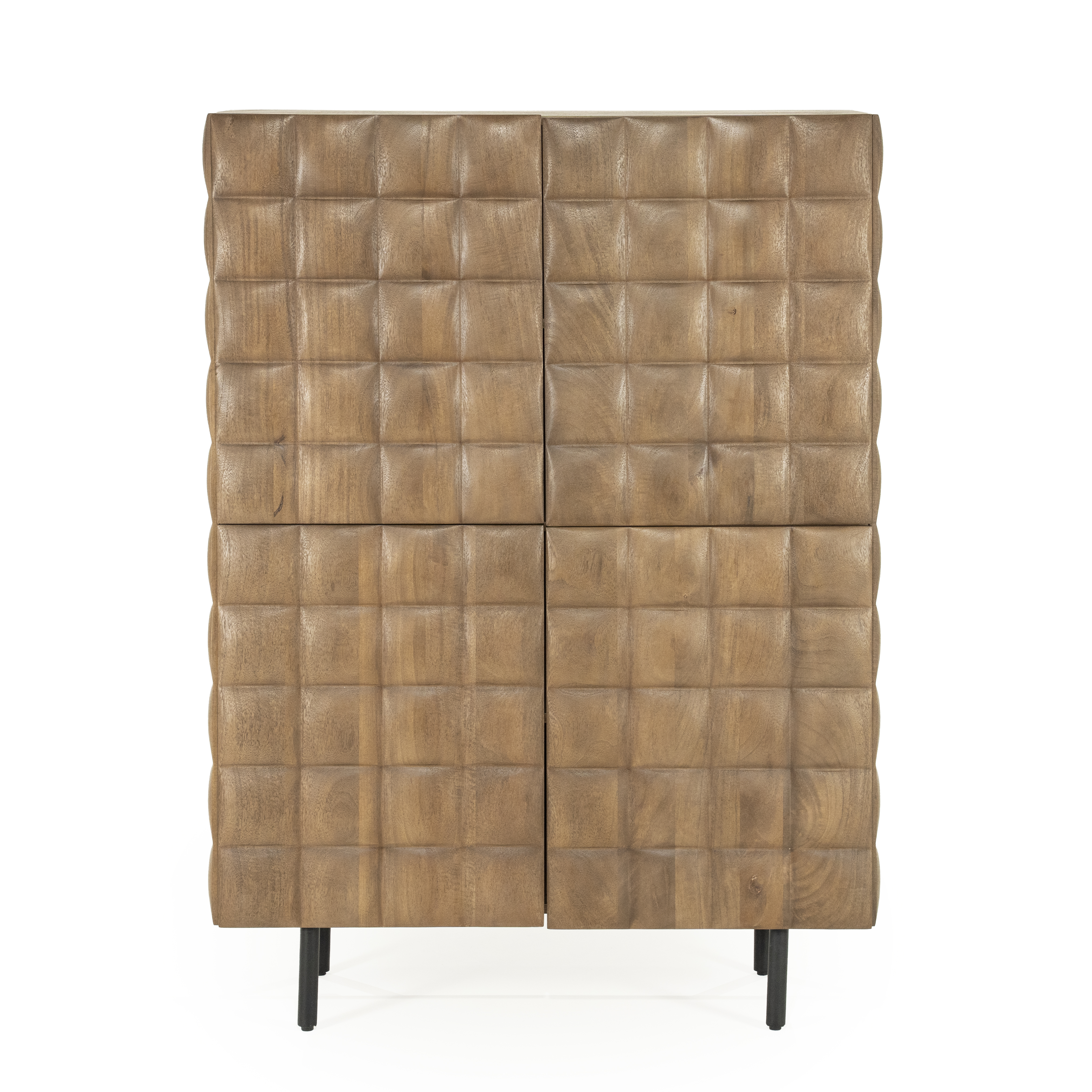 96371 | Kabinet Felix 4-drs. - bruin | Eleonora