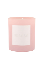 Geurkaars in glas 'oh la la' - roze | Zusss