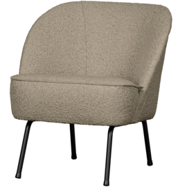 800748-GR | Vogue fauteuil - boucle beige | BePureHome