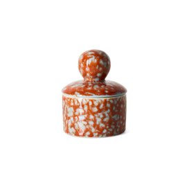 KST0312 | 70s ceramics: XS storage jar, jello | HKliving - Eind oktober verwacht!