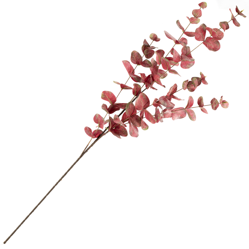 BZ1174 | Kunsttak eucalyptus 100cm - burgundy | HomeBound by KY