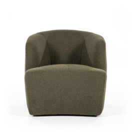 95601 | Fauteuil Charlotte - groen copenhagen | Eleonora