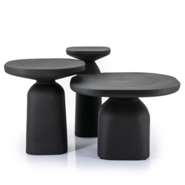 220036 | Side table Squand small - black | By-Boo