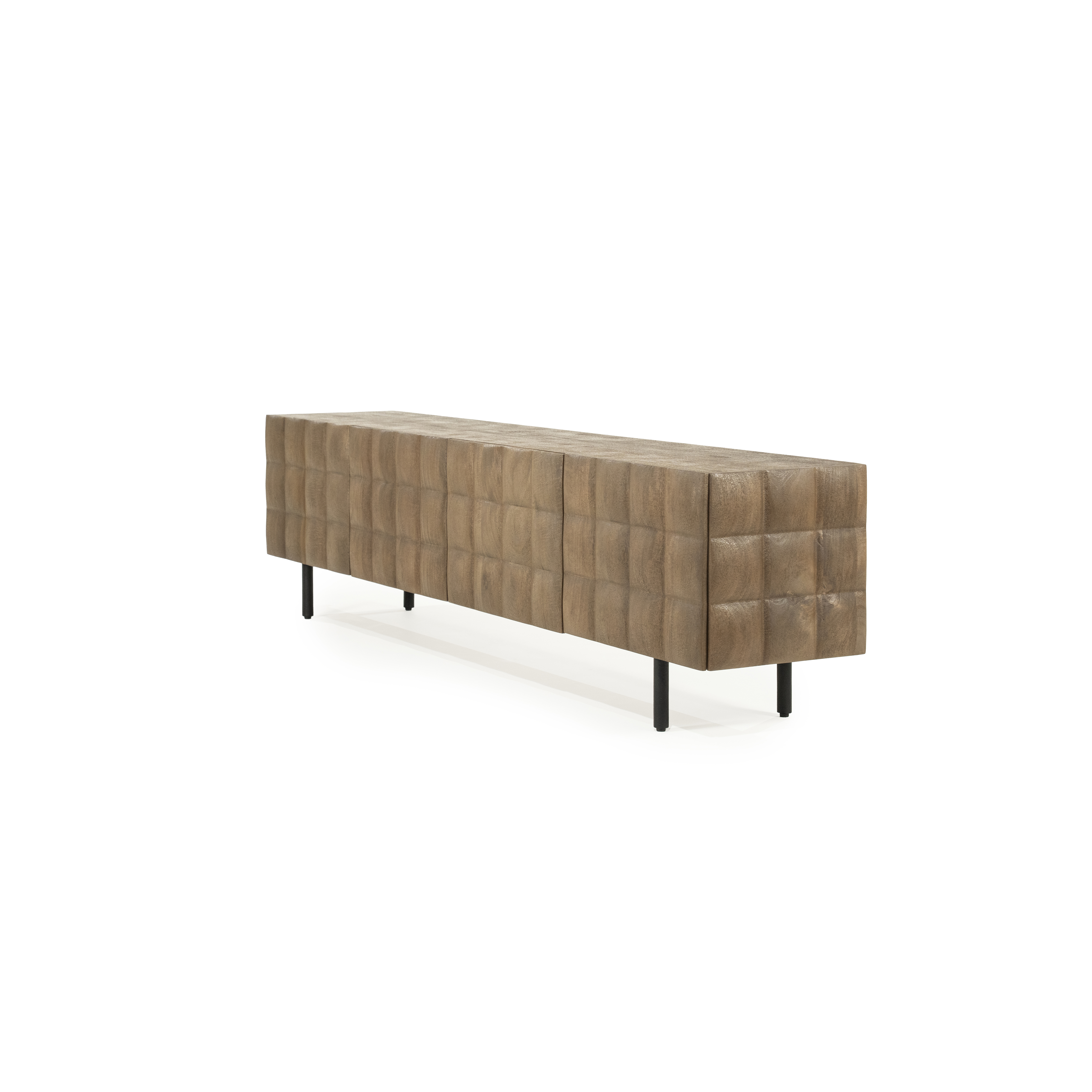 96370 | TV meubel Felix 4-drs. - bruin 214 | Eleonora