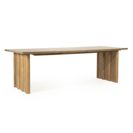 96401 | Eettafel Jake 250x100x79 - bruin | Eleonora