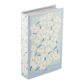 ZB0741 | Opbergboek koffietafel daisies 24x16cm | HomeBound by KY