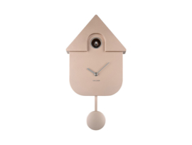 KA5867RG | Wall clock Modern Cuckoo - metallic rose gold | Karlsson by Present Time 