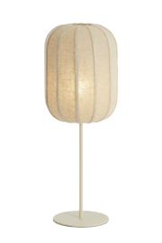 1898413 | Tafellamp Ø25x70 cm SOLUNE - naturel | Light & Living