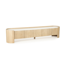 96366 | TV meubel Don 5-drs. - naturel | Eleonora
