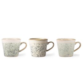 ACE6866 | 70s ceramics: cappuccino mug, hail | HKliving 