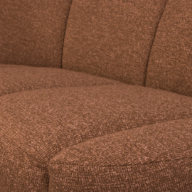 377518-RM/377469-RM | Mojo 2-zits bankje (links of rechts) - boucle roestbruin melange| WOOOD