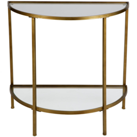 800889-A | Goddess sidetable - antique brass | WOOOD