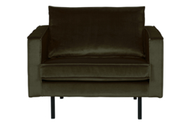 800541-156 | Rodeo fauteuil - velvet dark green hunter | BePureHome