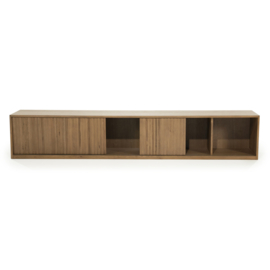96383 | TV meubel Milo 240x42x43 - bruin  | Eleonora