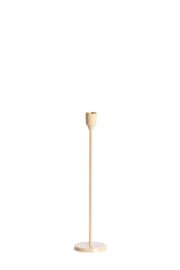 6069343 | Kandelaar Ø7,5x30,5 cm KAYIN - glans crème | Light & Living