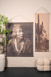 733029 | Nimrod painting cactuses - light brown | PTMD