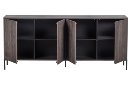 373471-E | New Gravure - dressoir 200 cm - essen espresso [fsc] | WOOOD Exclusive