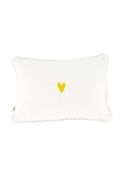 Kussen lovely moments 35x25cm - off white | Zusss 